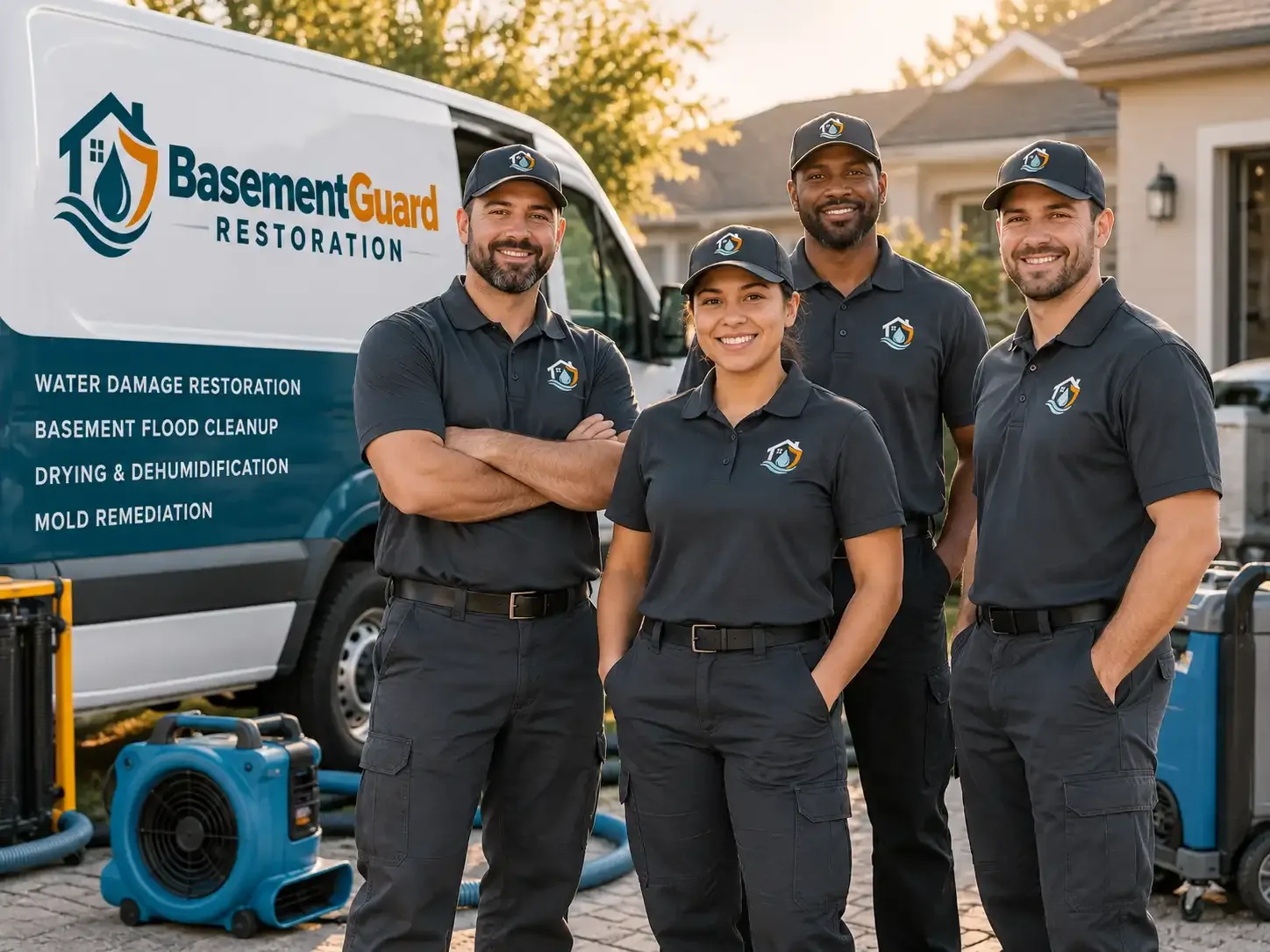 Basement Water Damage Restoration company in Marcellus, MI